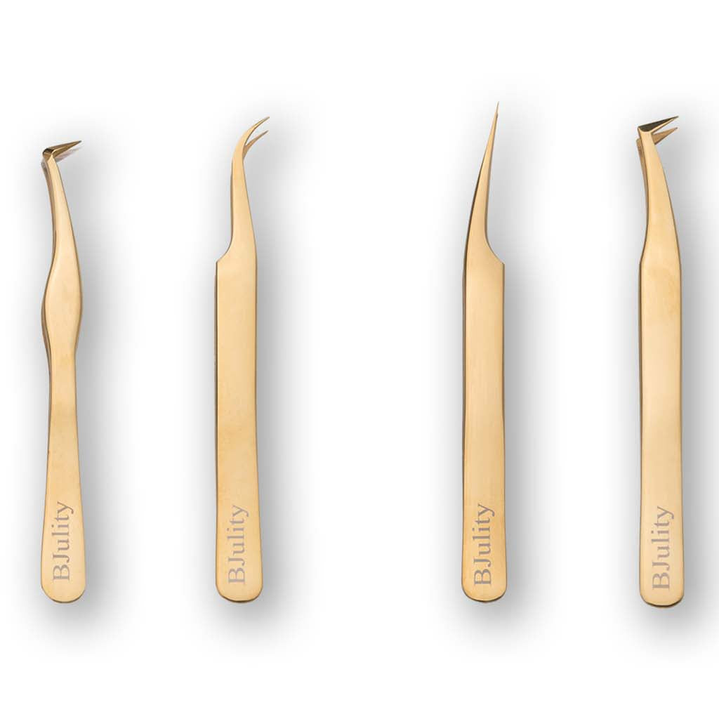 Wimpernpinzetten Gold Bjulity