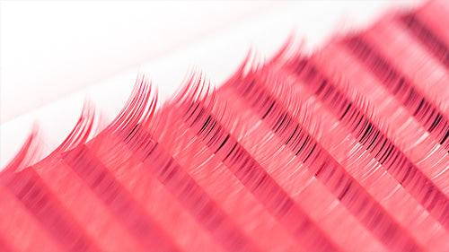 Neon Pink Wimpern 0,07 für Professionelle Wimpernverlängerung