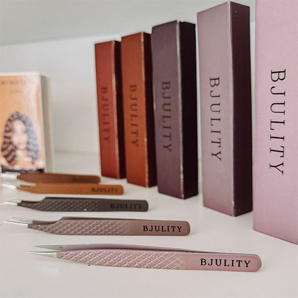 Wimpernprodukte pinzetten Nude serie