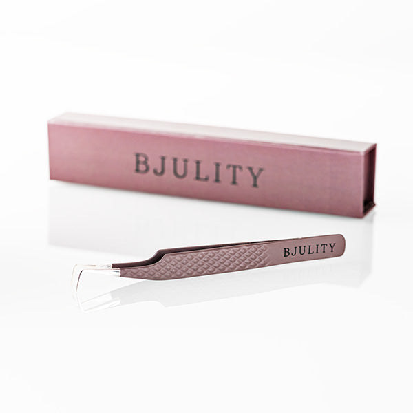 Wimpernpinzette 90-Grad Nude - BJULITY
