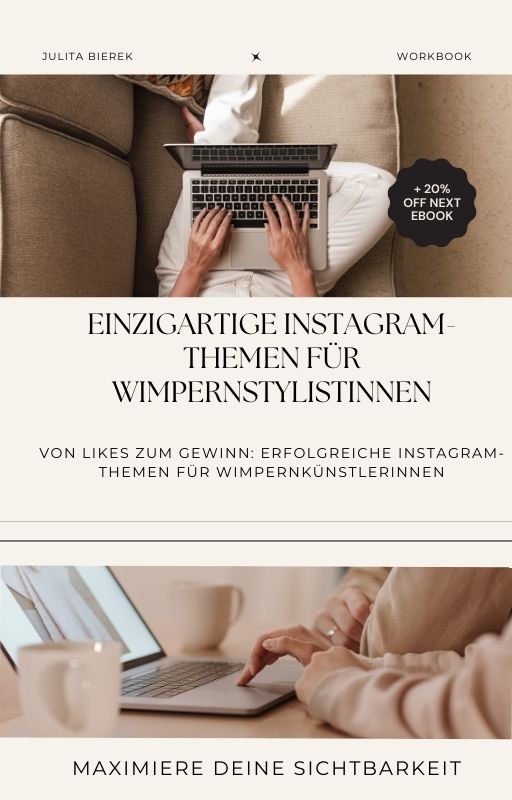 Einzigartige Instagram-Themen für Wimpernstylisten