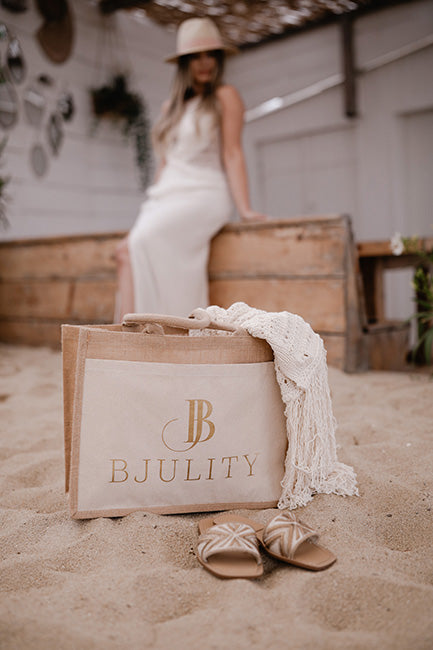 Tote Bag St. Tropez. Instagram Jute Tasche für Sommer, Strand .
