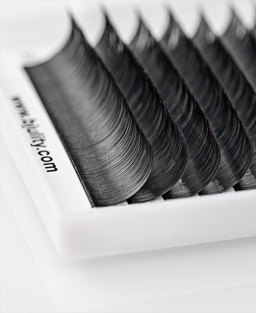 Silk lashes, Seiden Wimpern für Professionelle Wimpernverlängerung von Bjulity